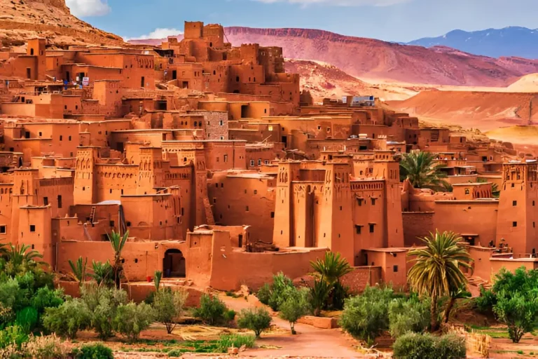 Ait Benhaddou - Ancienne cité du Maroc en Afrique du Nord