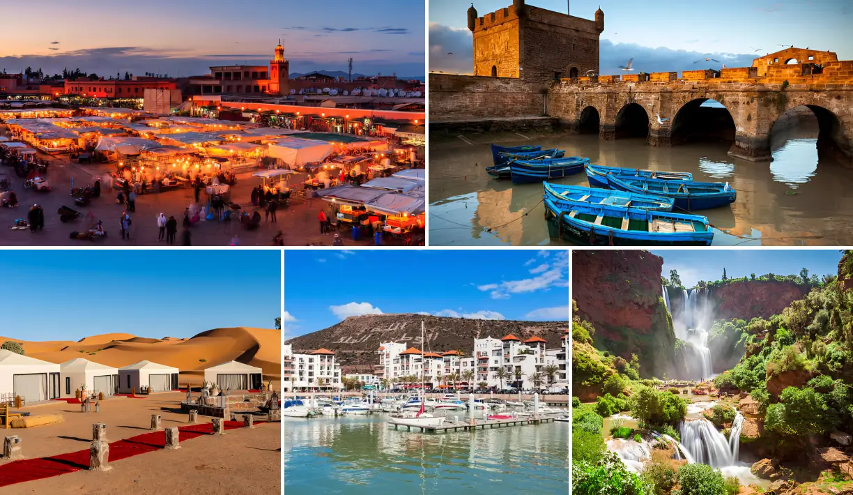 Les Meilleures Destinations Touristiques au Maroc